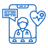 Blue Icon - Mobile Healthcare