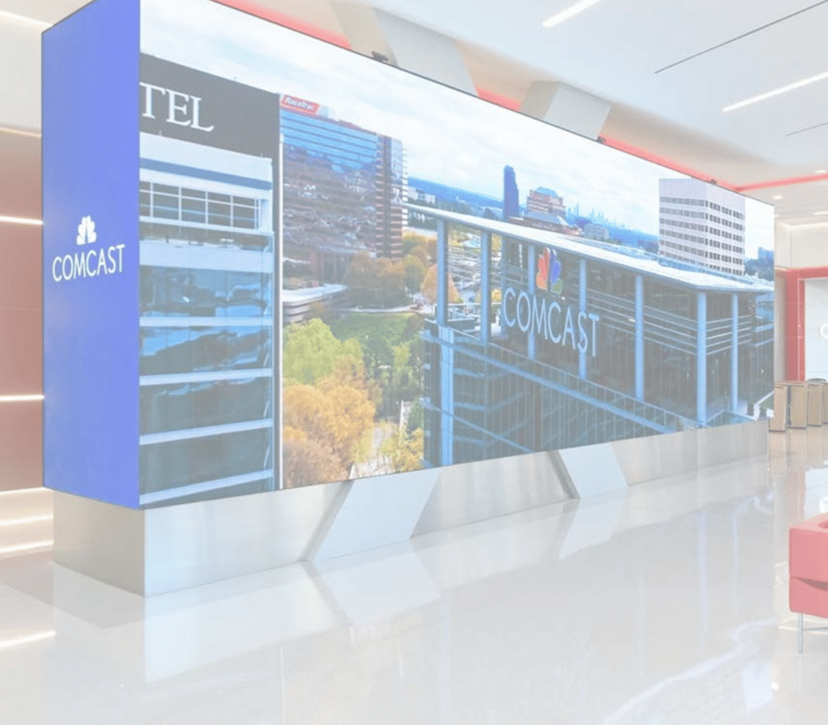 Comcast Video Wall