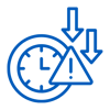 Downtime Blue Icon