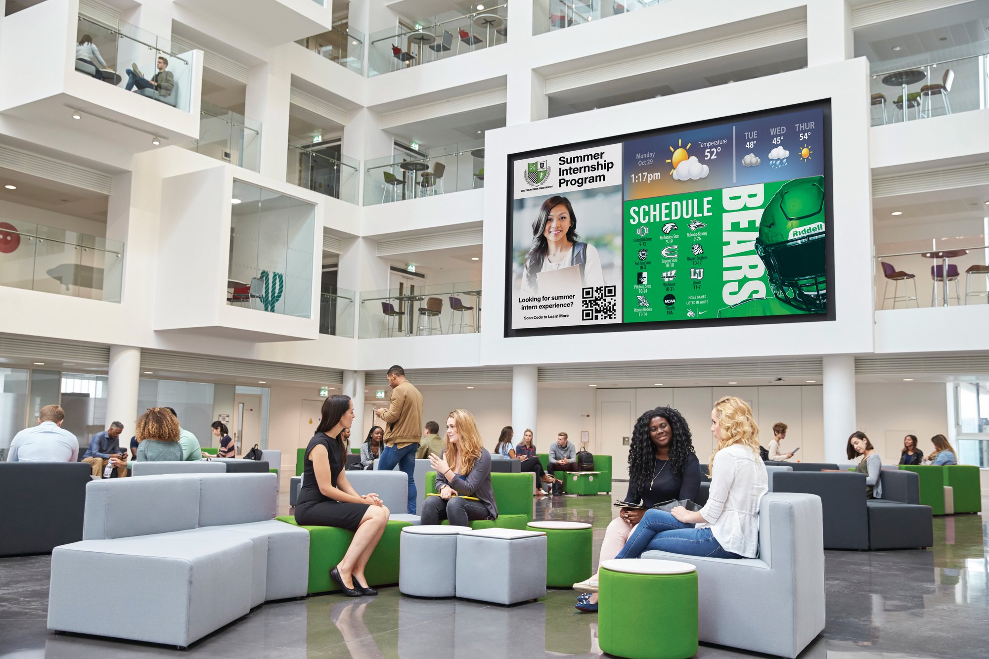 EDU-TiLED Video Wall-TIL Series-Campus Events