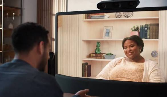 HP Dimension with Google Beam immersive 3D collaboration technology demonstration