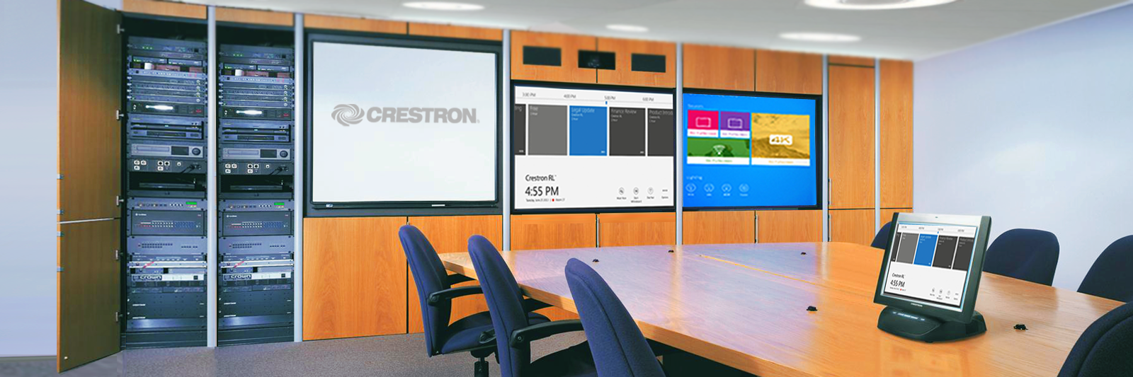 Crestron Conferencing room