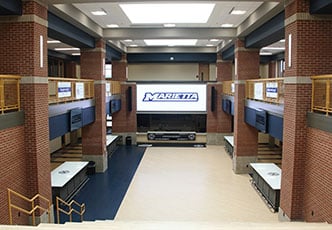 Marietta college digital signage K-12 college prep