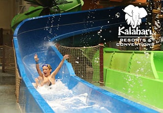 Kalahari Resorts waterpark AV hotel entertainment hospitality