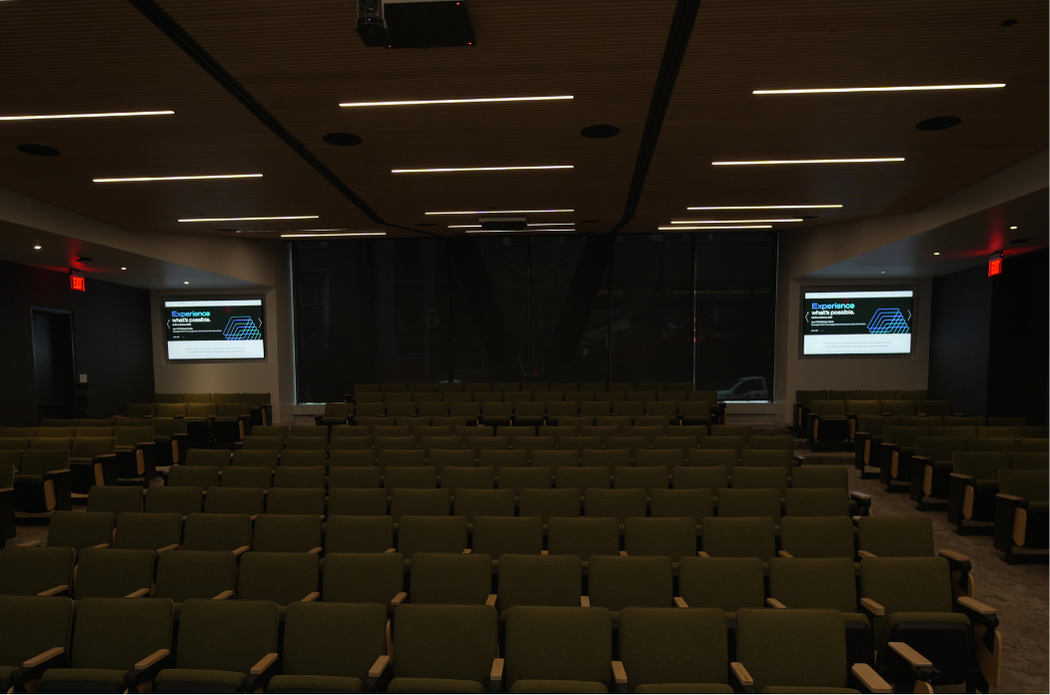 Northeast University Auditorium AV Technology Back