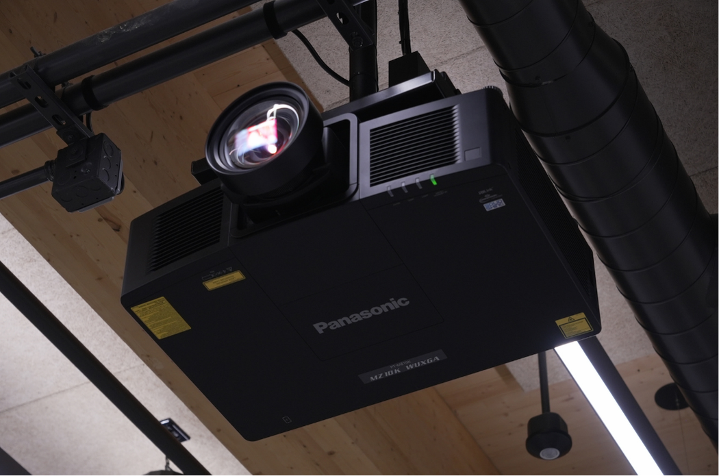 Panasonic Black Projector