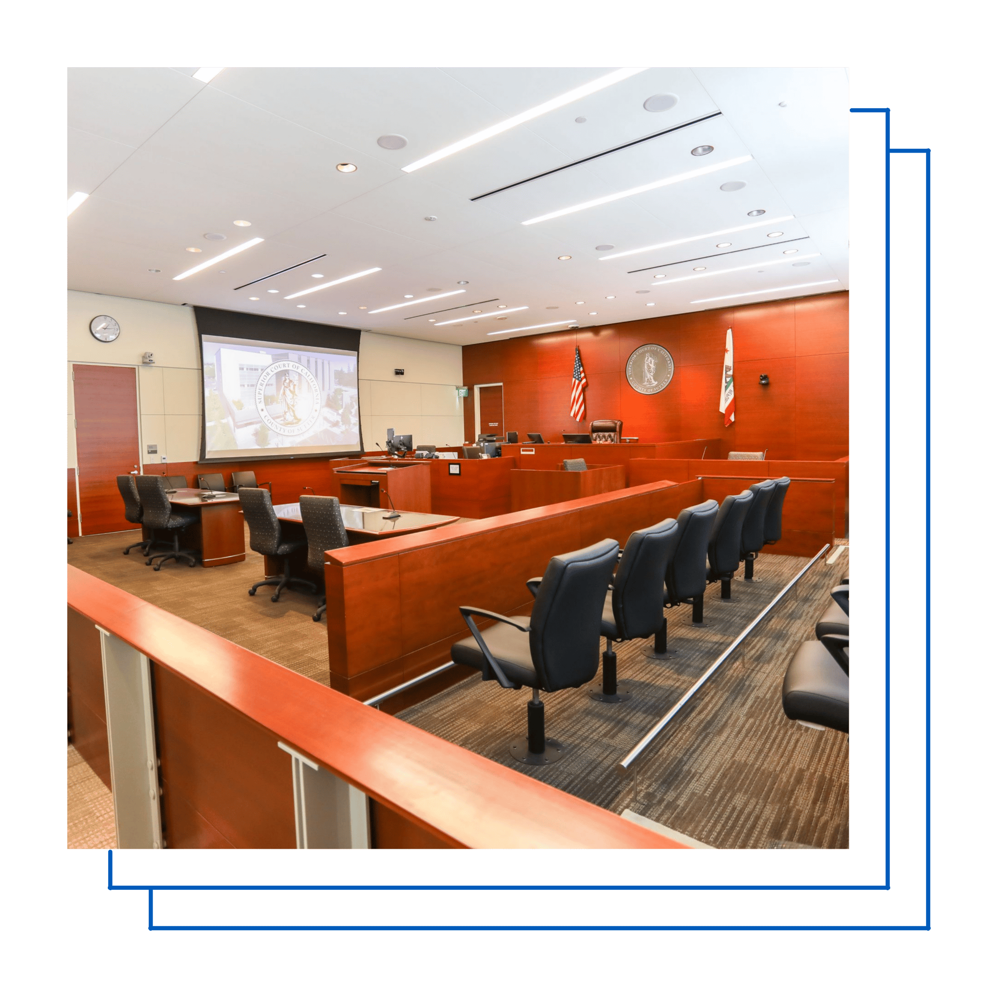 Security and Compliance Courtroom AV