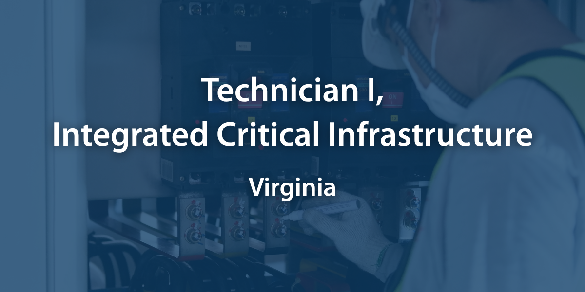 Technician I, ICI - Virginia