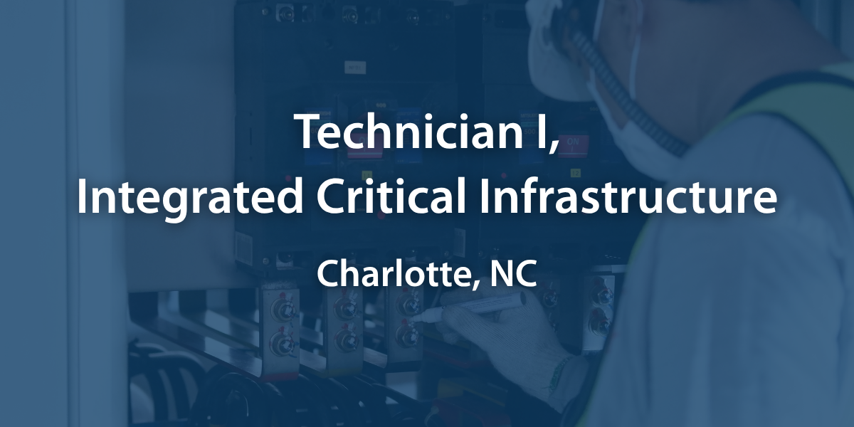 Technician I, ICI - Charlotte, NC