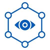 Unified Visibility Blue Icon