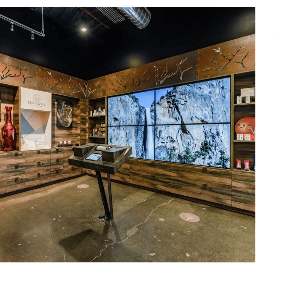 Video wall and large format display