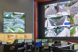 gdot department of transportation digital signage video wall control center