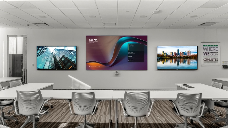 sunbelt rentals viewsonic nanolumens video wall-2